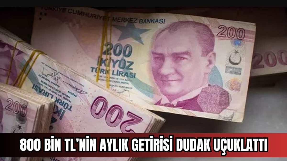 800.000 TL’si Olanlar Yaşadı! 32 Günlük Mevduat Faiziyle Bir Maaş Kadar Ek Gelir